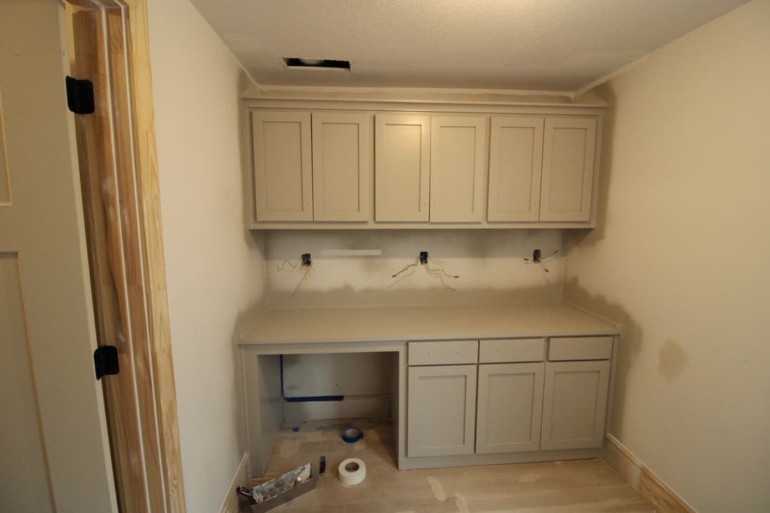 Overland Park cabinet painting refresh project